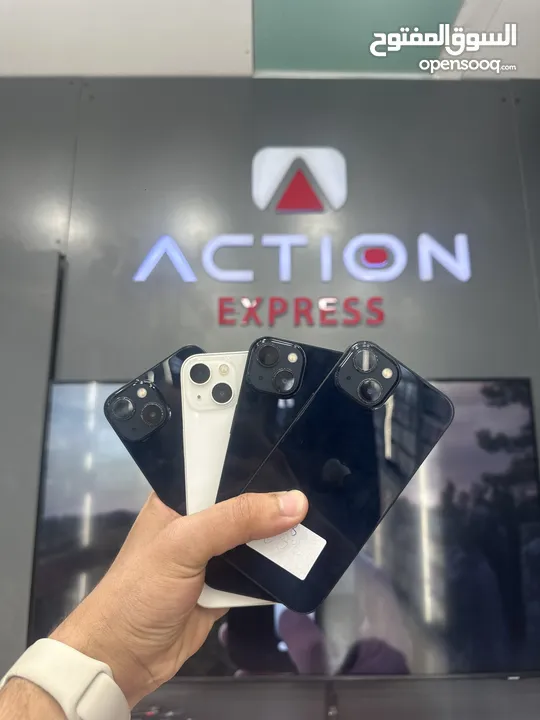 IPHONE 13 128 GB used  ايفون 13 128 جيجا مستعمل نظيف بحاله الوكاله  عليه كفاله ايام 10 ترجيع