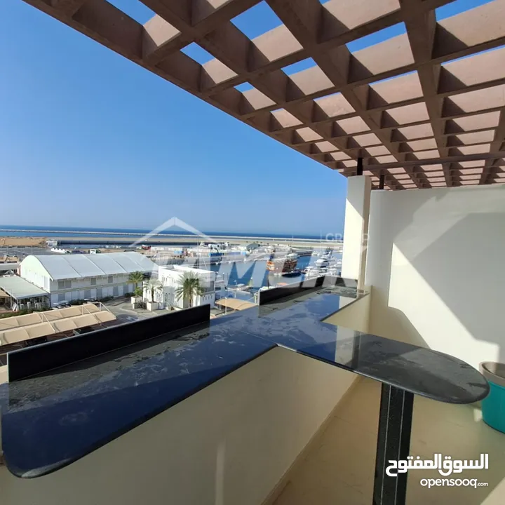 Fully Furnished Sea View Apartment for Rent in Al Mouj  REF 425YB