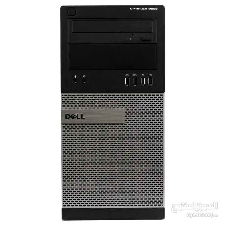للبيع كمبيوتر كامل DEL ديل  (4790 Intel Core i7) مع شاشة منحنية سامسونج 27 انش بحالة ممتازة