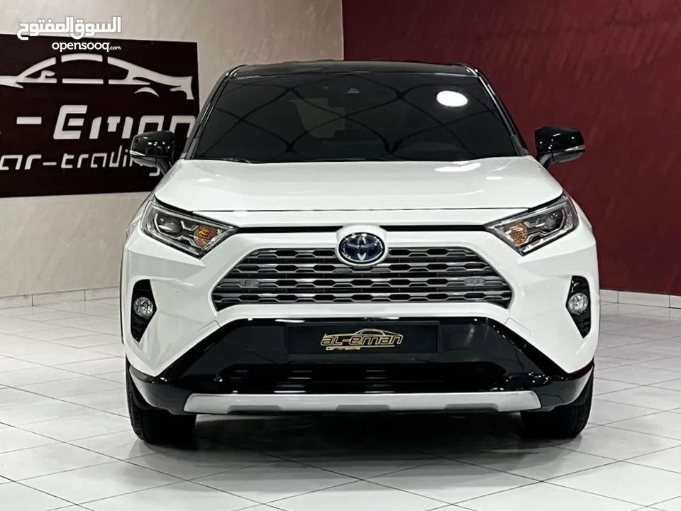 Toyota RAV-4 2021 ( بطارية ليثيوم ) وارد اوروبي