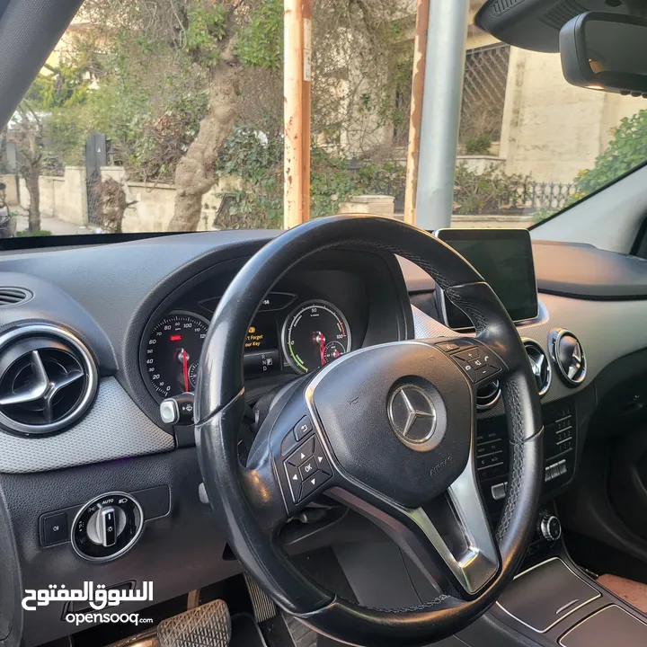 مرسيدس بنز بي 250 الكهربائية بالكامل  Mercedes B250 2015 Full Electric كلين تايتل فحص شركة غرغور