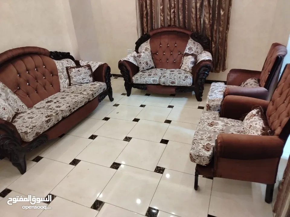 كنب شيه جديد مستعمل فترة قصيرة