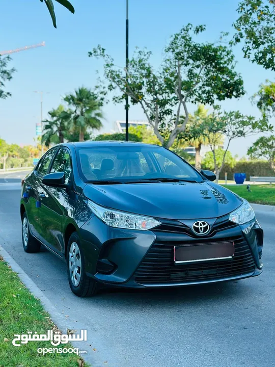 Toyota Yaris  Year-2021.Single owner used car.Passing & Full cover insurance till June-2025