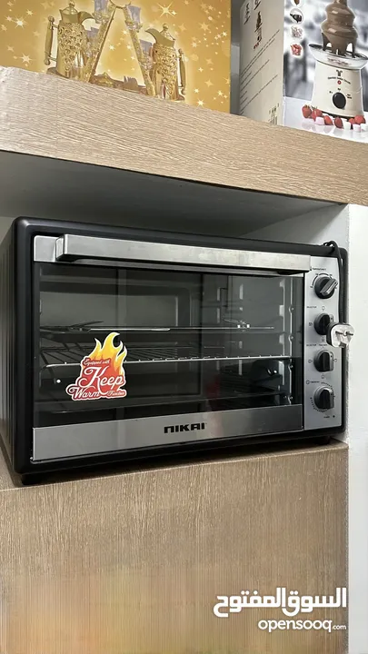 فرن كهربائي بحاله ممتازه - Nikai Electrical Oven