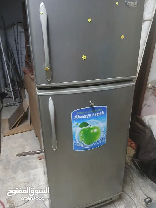 ثلاجة نضيفة جدا جديده حاله الوكاله