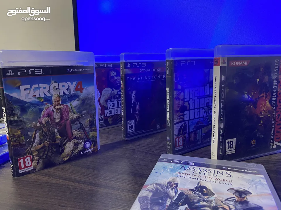 سيديات 4 و 3 للبيع