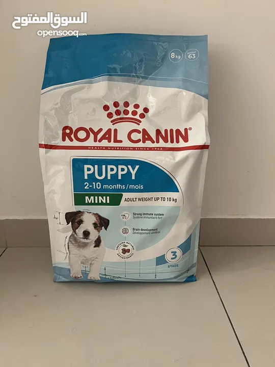 Royal canin dry food for puppy (8kg)