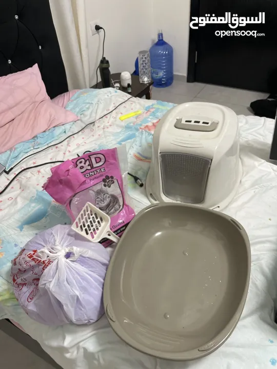 لتر بوكس للبسس نضيف كتير فش فيه ولا خراب و الرمل نظيف نظيف