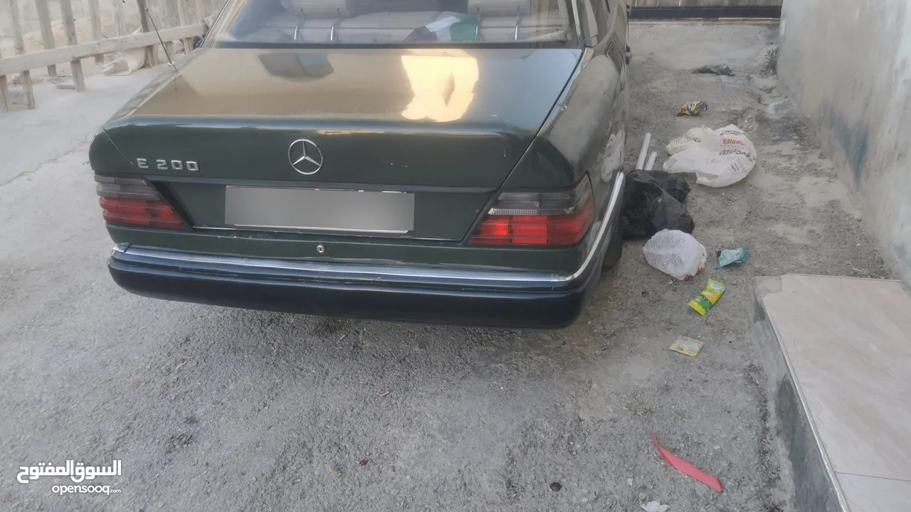 مرسيدس E200 موديل 1985 محدثه 95