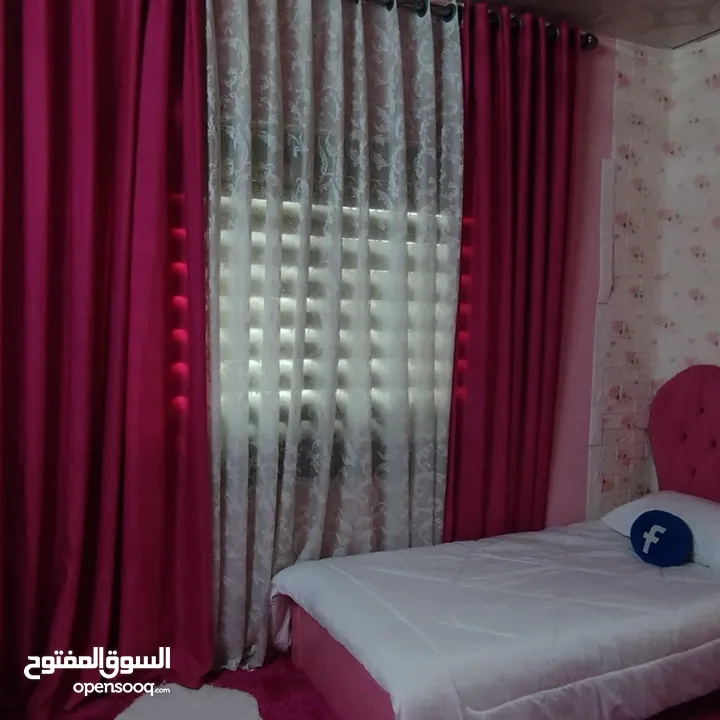 غرفه نوم بنات بحال الوكاله تفصيل بالكامل مع البرادي والمكيت