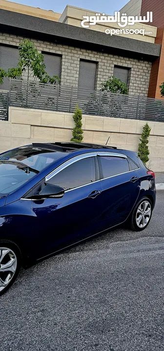 هونداي i30 اوتماتيك محرك 1600 بنزين فل الفل مع بانوراما 2014 ترخيص 2013