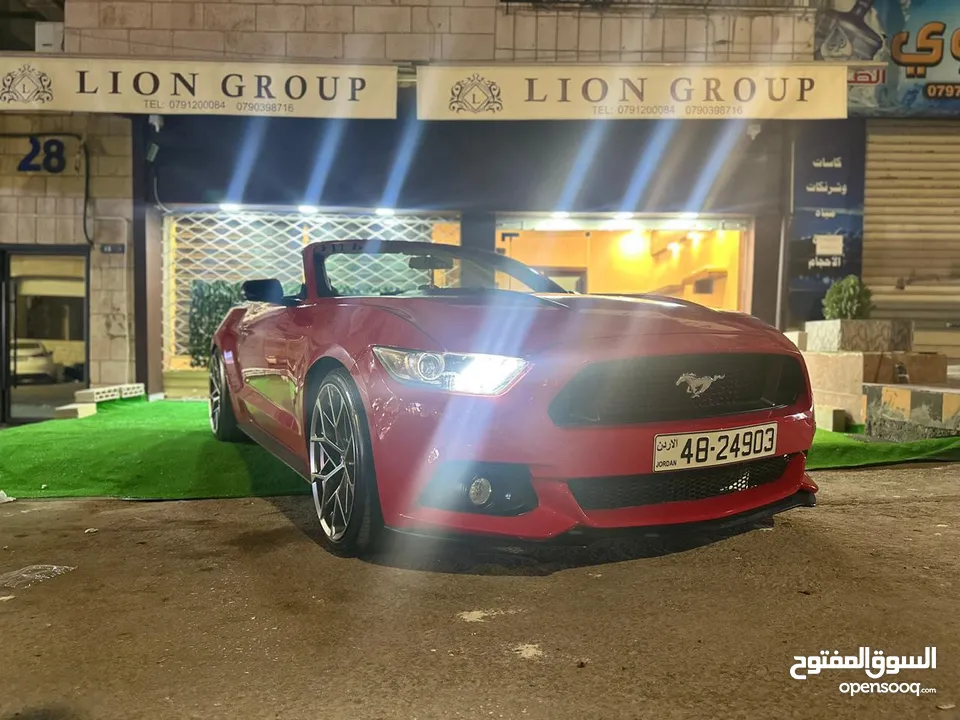 فقط من مكتب Lion Group فورد موستينج كشف للإيجار 2018 Ecoboost السياره رياضية فارهة تستحق التجربة