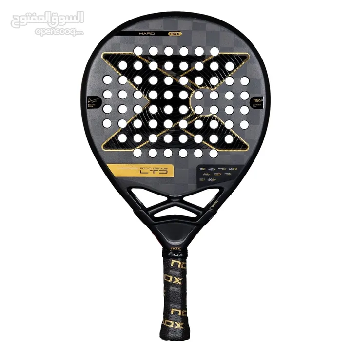 NOX AT10 genius 18K 2025 LIMITED    Padel مضرب بادل مستعمل مرة واحدةEDITION