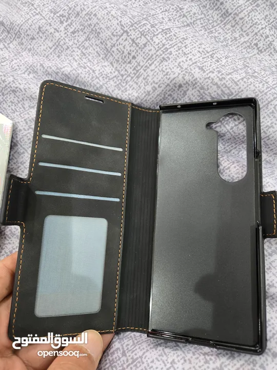 Samsung Fold 6 leather cover