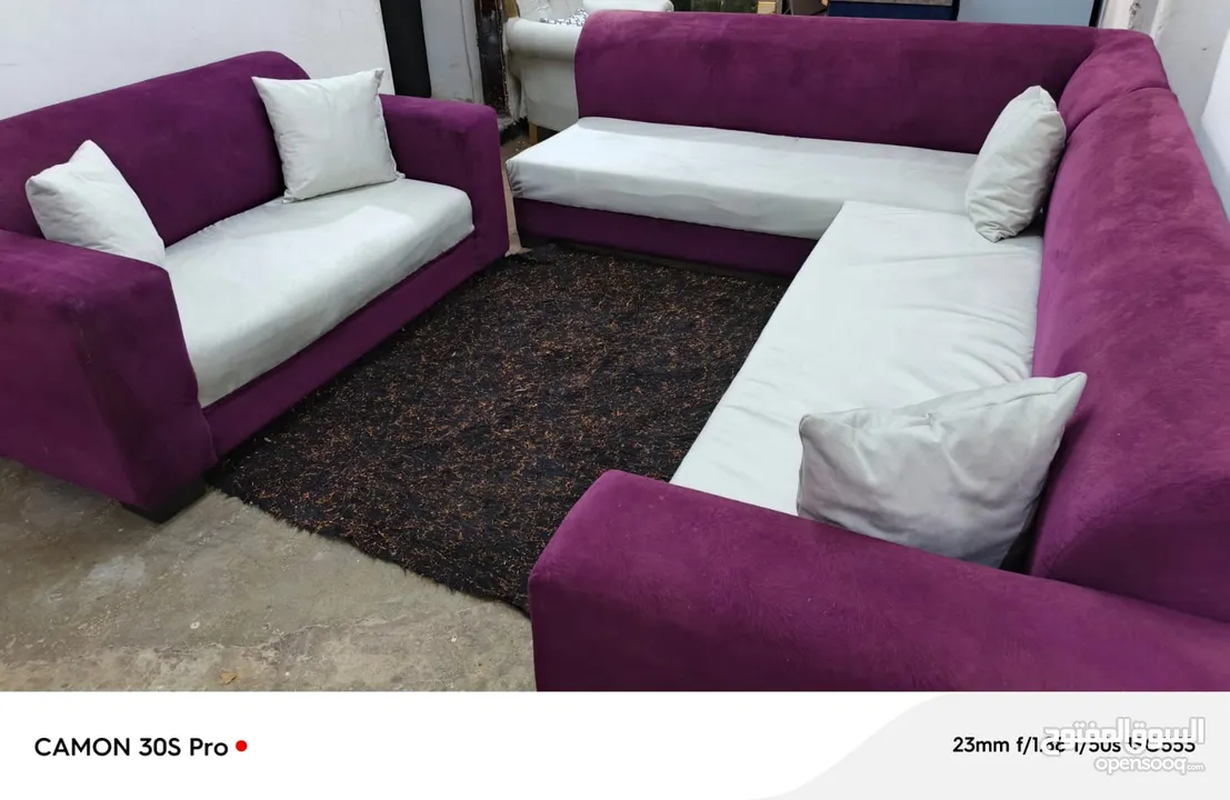طقم كورنر بحالة الجديد