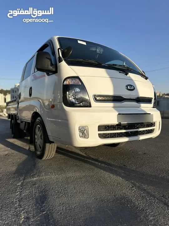 كيا بنجو Bongo 3 2018 دبل كابين فحص كامل اعلى صنف باقل سعر جمرك جديد المشتري اول مستخدم كاش او اقساط