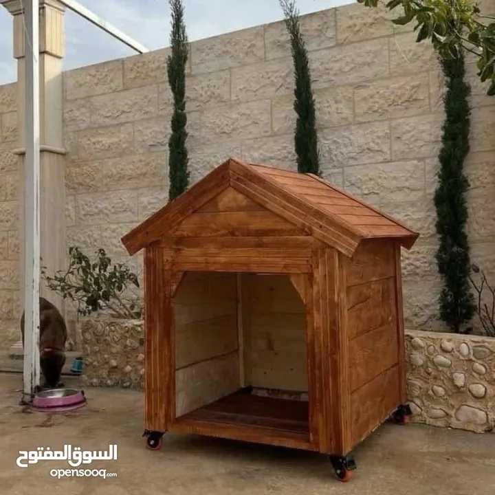 بيوت كلاب عدة احجام