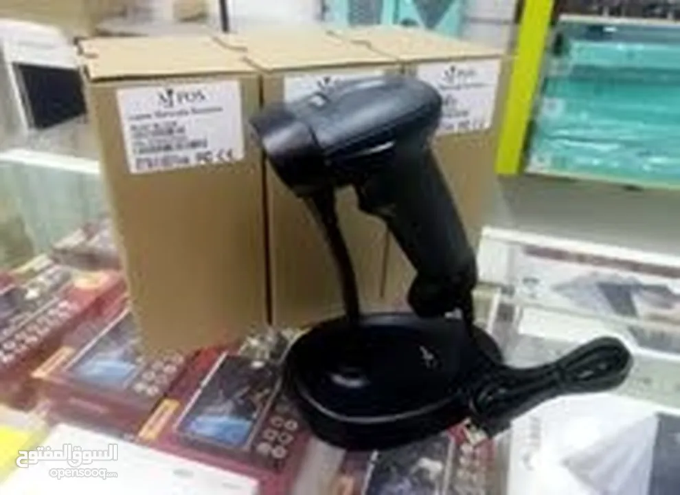 Barcode Scanner C501-USB ماسح ضوئي باركود سكانر لانظمة نقاط  البيع