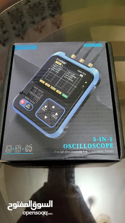 3-IN-1 Fnirsi DSO-TC3 Oscilloscope, Multitester and Wave Generator