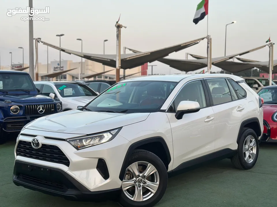 Toyota RAV 4 GCC- 2021 - Excellent Condition -Cash Or 1,524 Monthly