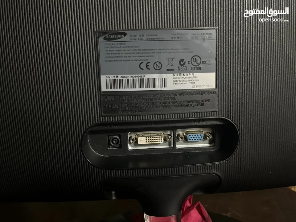 Samsung 23 inch Full HD شاشة سامسونغ 23 بوصة  60 hz 1080p