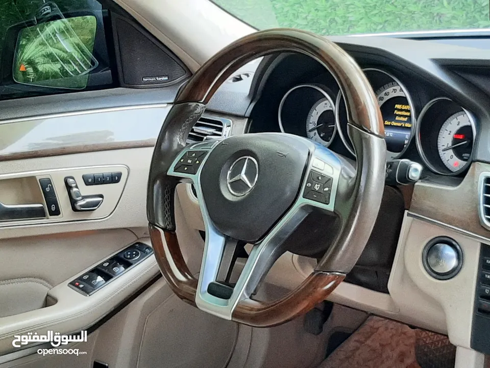 مرسيدس E350 موديل 2014 فول اوبشن  Mercedes E350 model 2014 full option