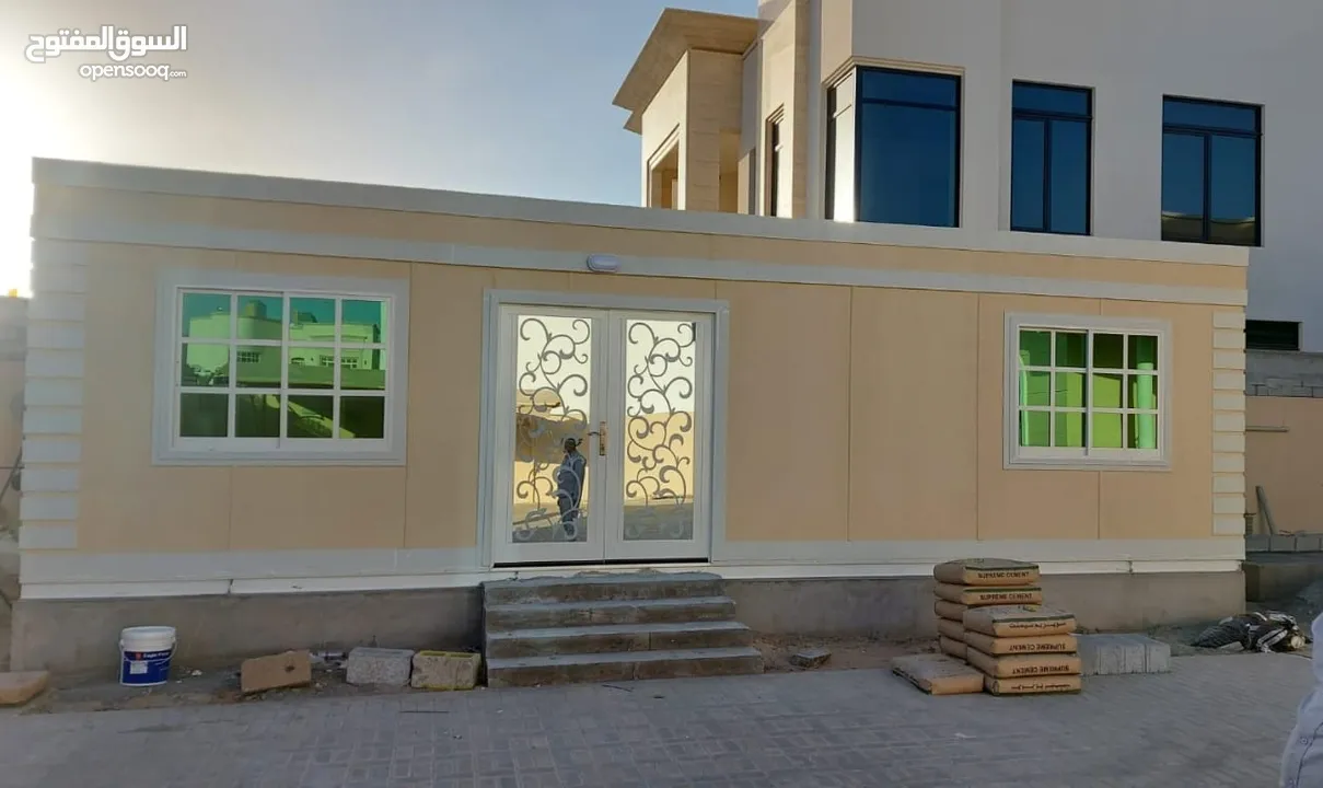 كرفان ضد الحريق تصميم حسب الطلب