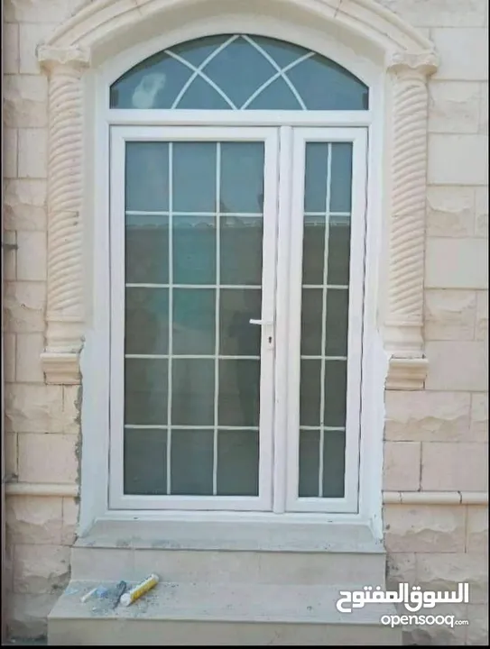 اعمال الابواب و الدرايش uPVC .صيانه .شبك الحشرات  وزجاج .مرأيات .بكافه انواعها.المنيوم مرحباااا