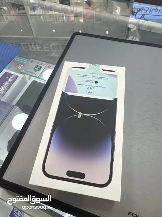iPhone 14 Pro Max 128 GB جديد  مختوم من المصنع جديد 100% غير مجدد  وارد شرق اوسط  نموذج M