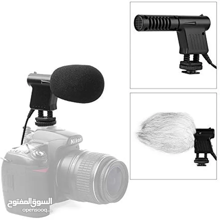 ميكرفون كاميرا Directional Video Condenser Microphone for Canon Nikon DSLR Camco