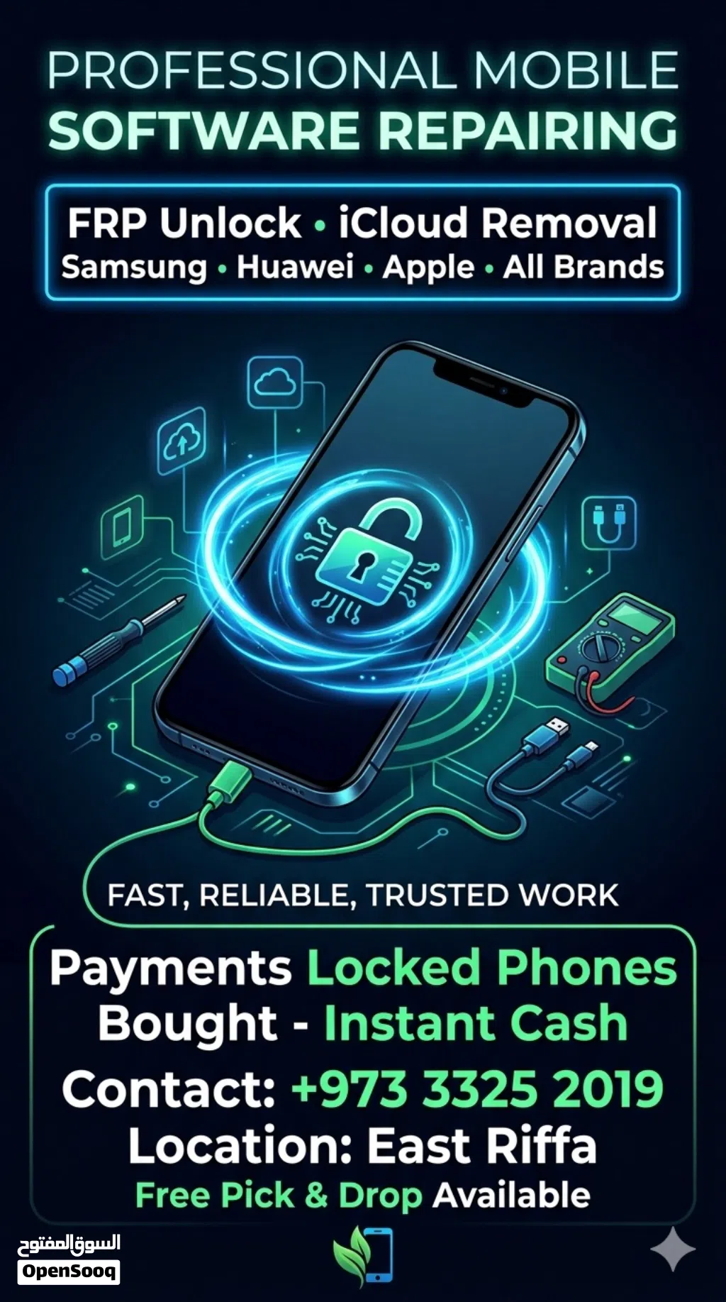 Unlock your any phone samsung tecno iphone etc