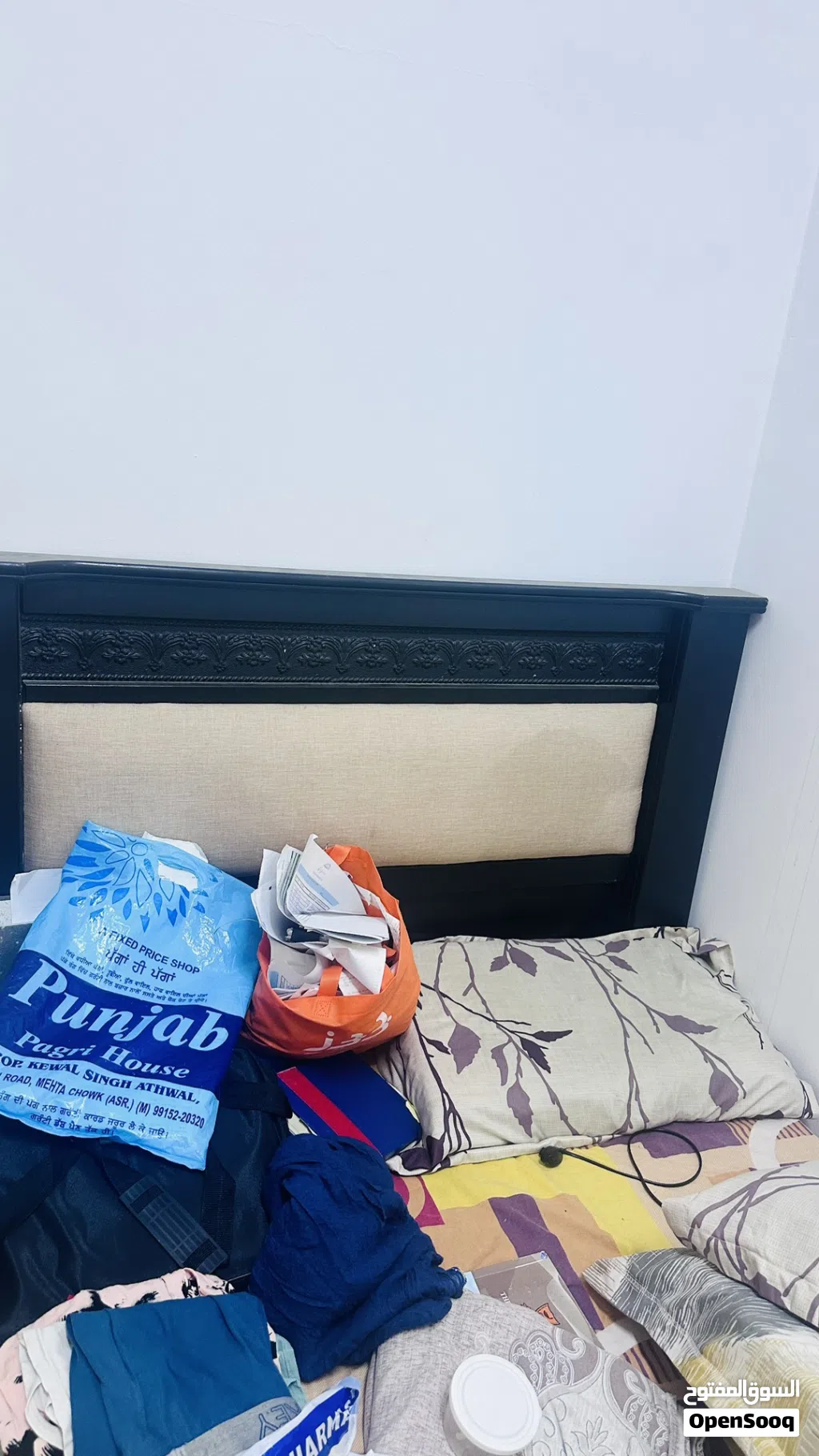Queen size 3 months old bed or mattress