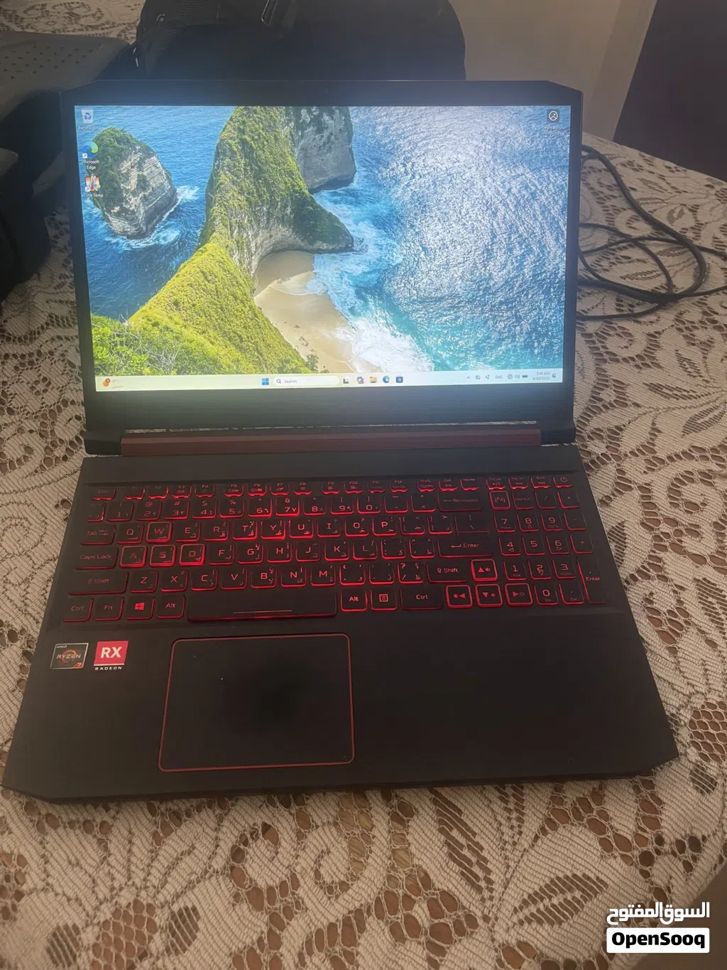 لابتوب قيمنق Acer Nitro 5 - معالج Ryzen 7 / رام 16 جيجا