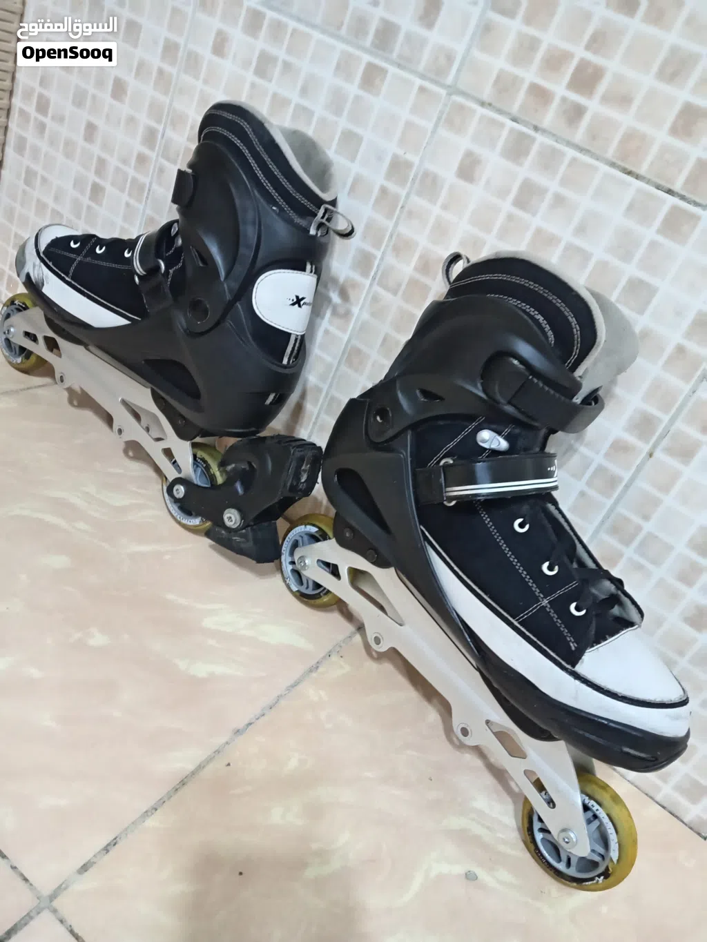 سكيت للبيع نوعيته Inline Skates Shoes صناعه ألمانيه.. مستعمل أستعمال خفيف جدا
