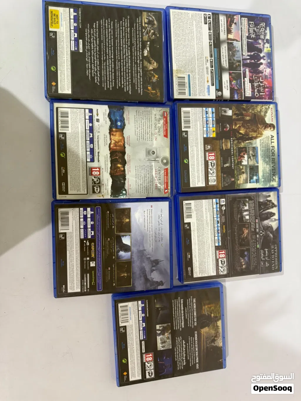 New unsed Ps5 and ps4 games for sell 7 tapes each price 50 if need both contact