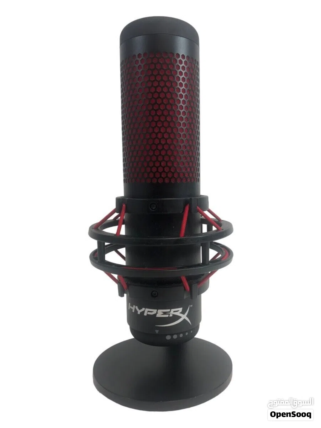 HyperX QuadCast USB High Performance Gaming Microphone, Red LED ,for PC, PS4 and Mac