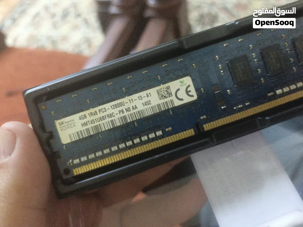 DDR3 1600 حبتين 4Gb X 2