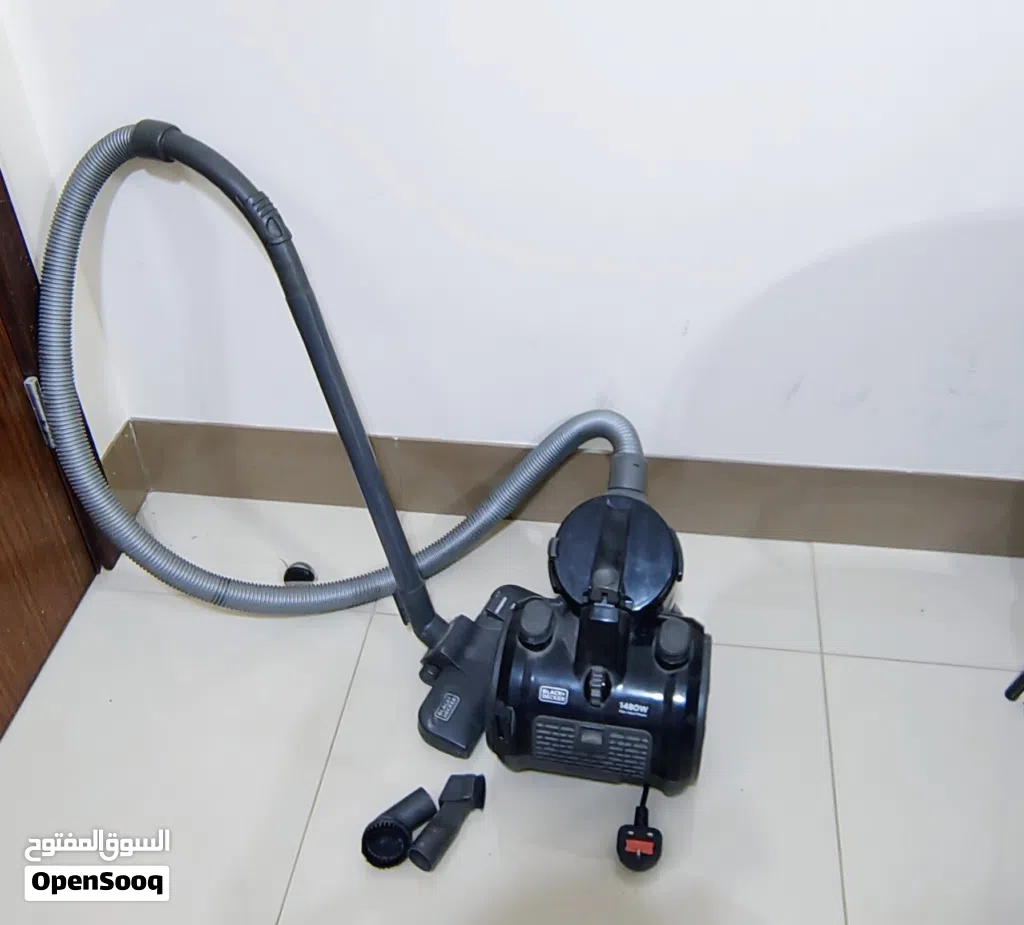 Black and Decker vacuum cleaner for home use.