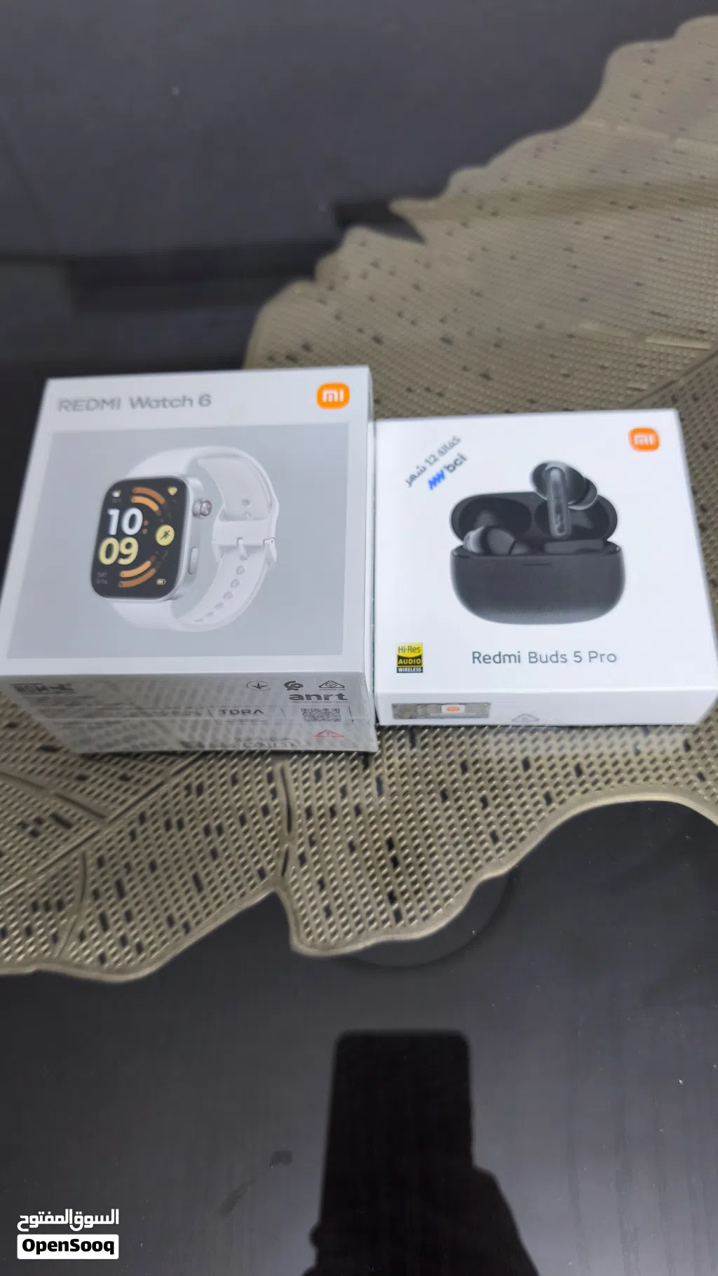 ساعة Redmi WAtch 6 سماعة اذن Redmi Buds 5 Pro