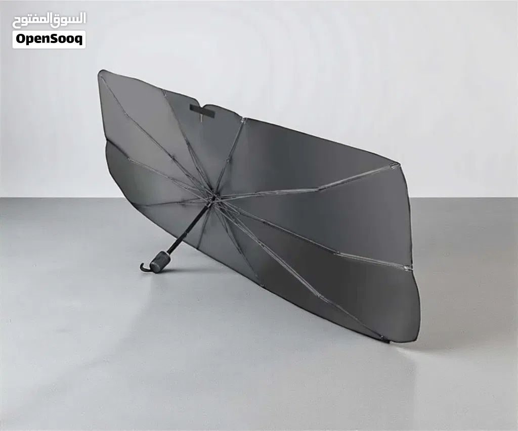 مظلة زجاج أمامي للسيارة قابلة للطي – تصميم مظلة (Car Umbrella Sun Shad)