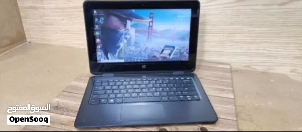 لابتوب HP ProBook x360 11 G2 EE مع شاشة لمس قلاب اقره الوصق