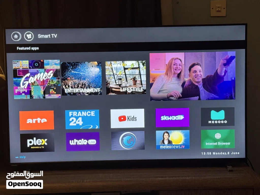 للبيع تلفزيون Philips 50 إنش 4K UHD Smart TV