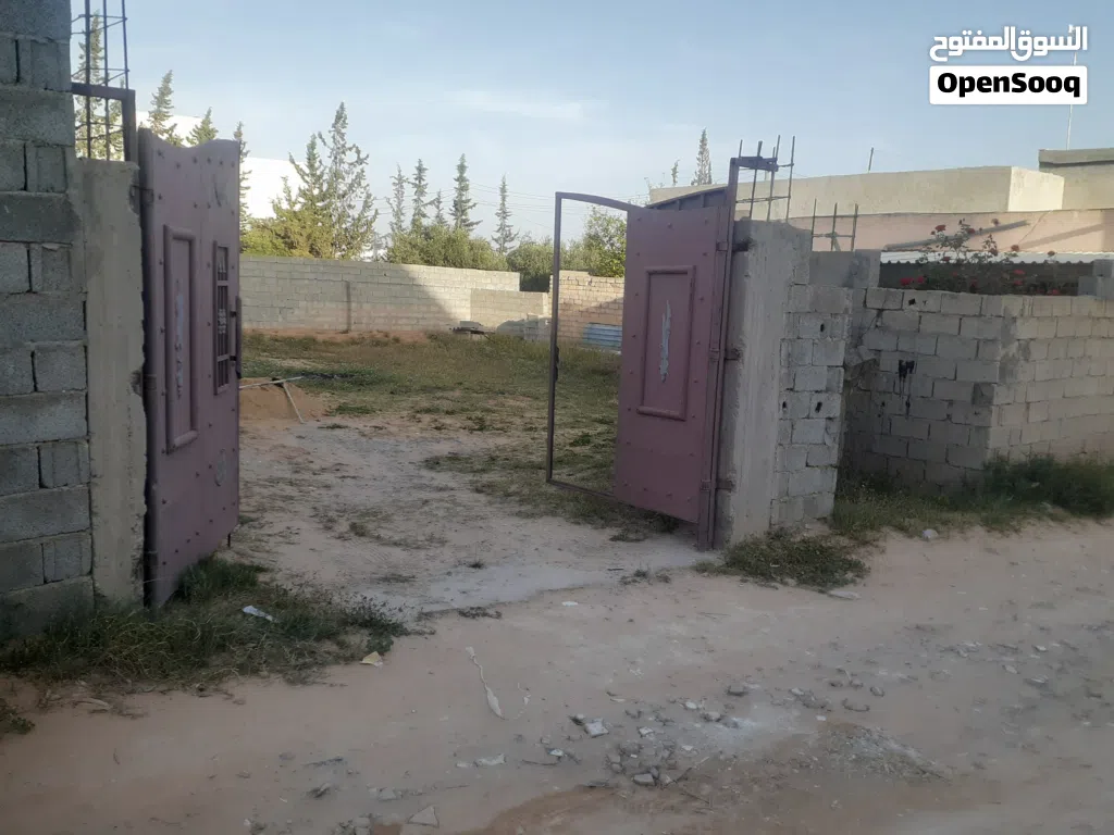 قطعة أرض خلف مسجد الكحيلي مساحتها 500متر والبيع حتي النص