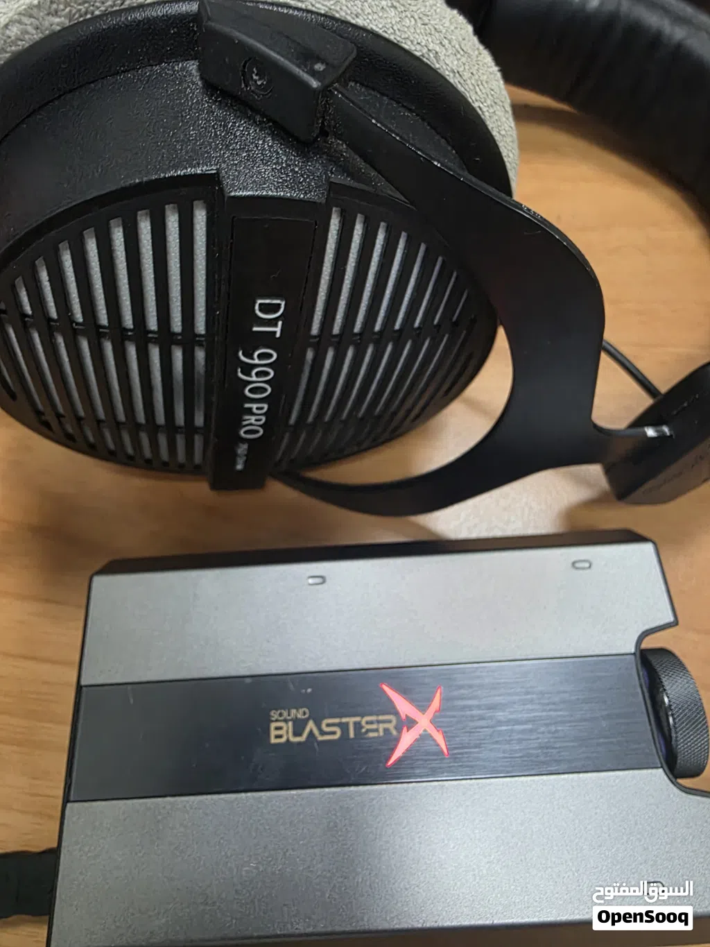 كرت صوت sound blasterX G6 و سماعة DT 990 Pro 250 ohm