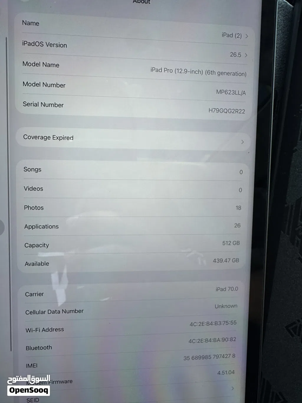 (6th generation)iPad Pro