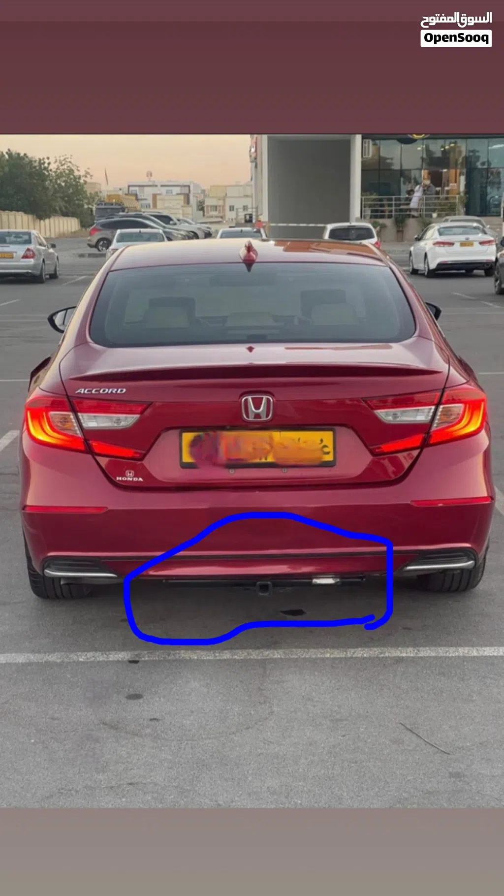 هوك خلفي ينفع تركب عليه دراجه هوائيه و غيره