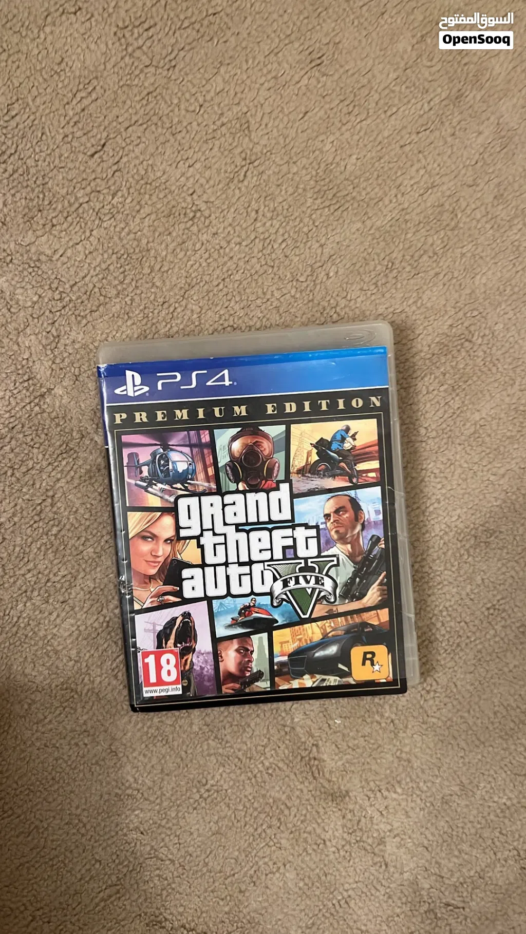 دسكة GTA للبيع نظيفه