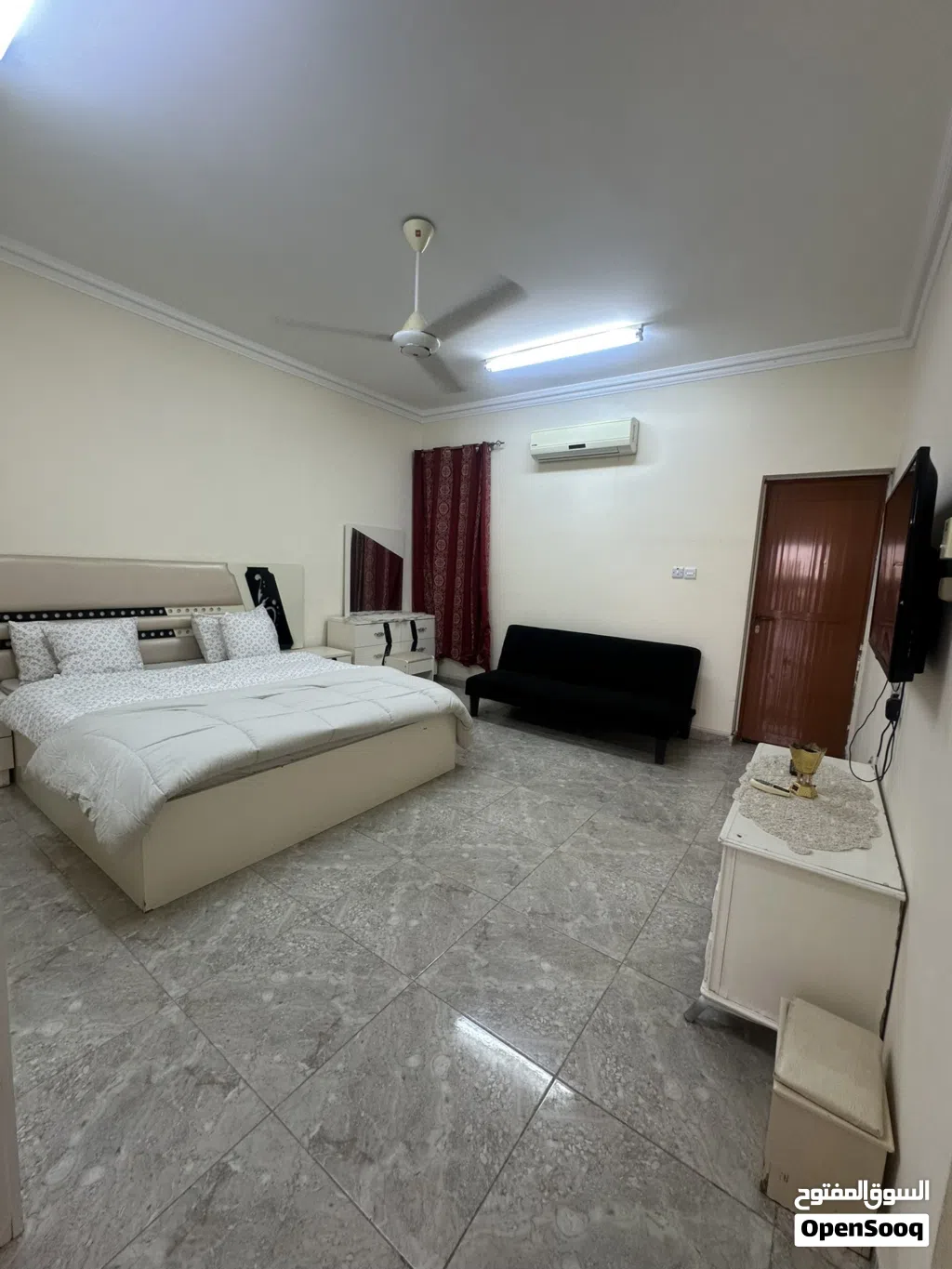 أستديو للإيجار مفروش بوشر Furnished studio and room for rent