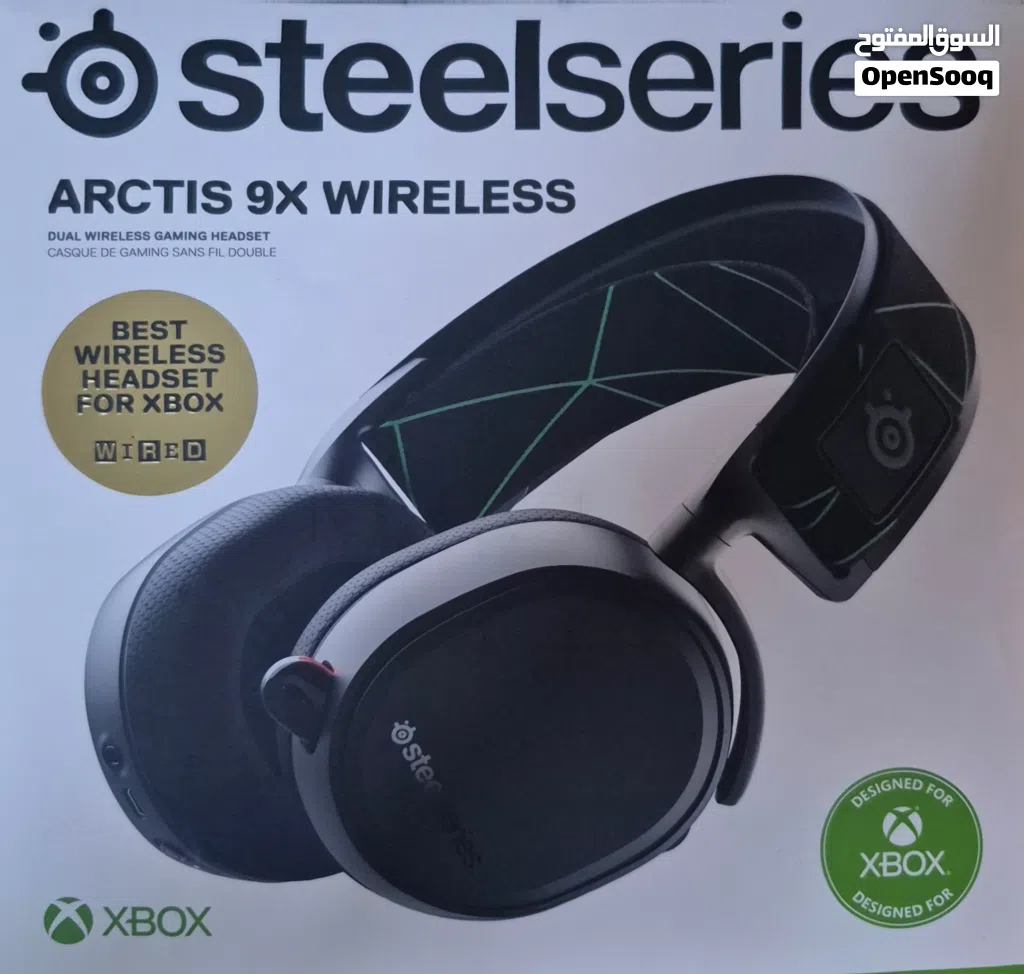 سماعة الألعاب اللاسلكية SteelSeries Arctis 9X (إصدار Xbox)