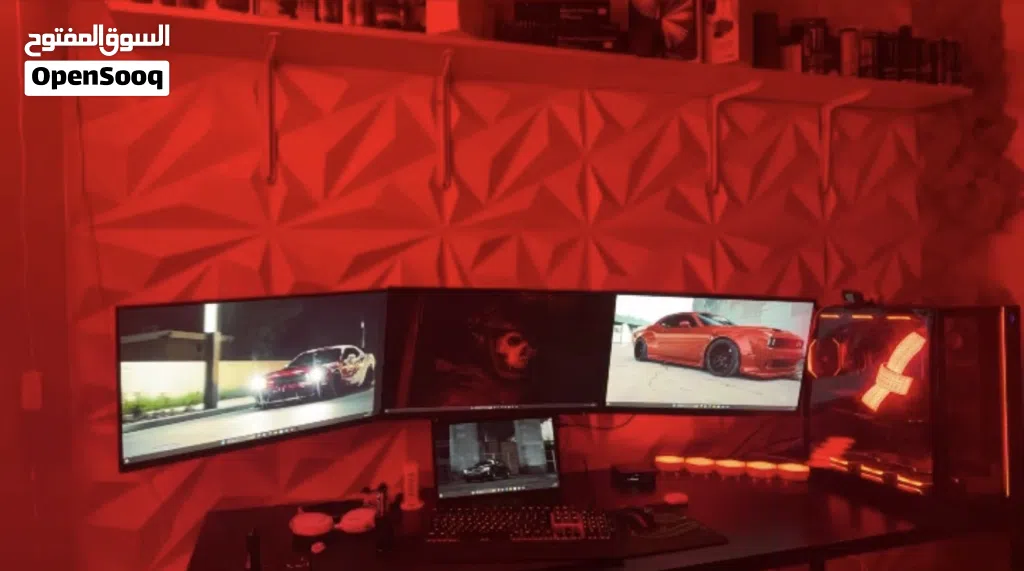 Gaming PC Ryzen 9 5950X + RTX 3090 24GB + 3 Monitors